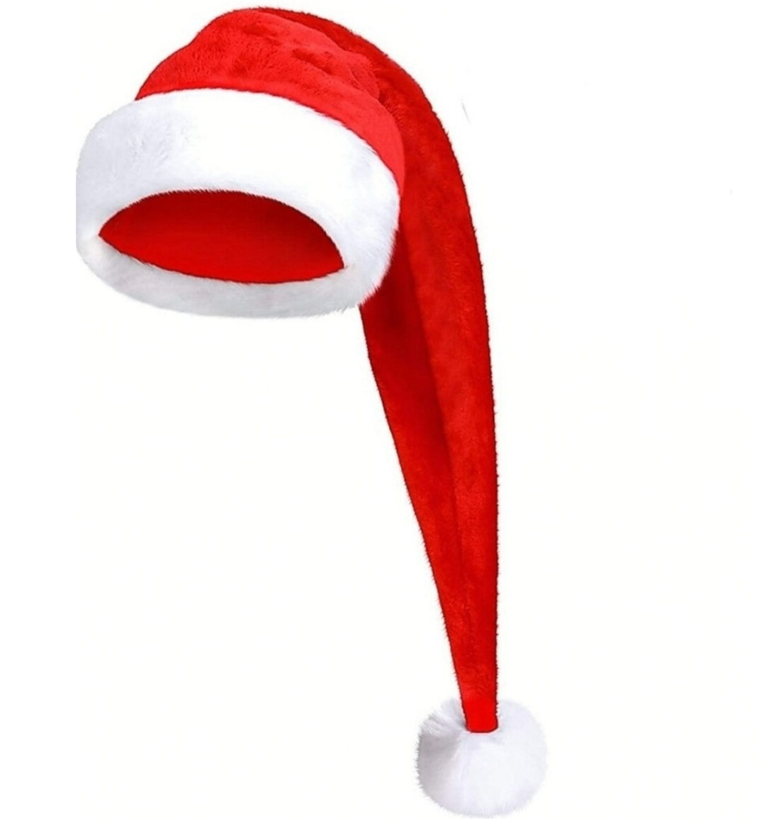 Weihnachtsmütze lang