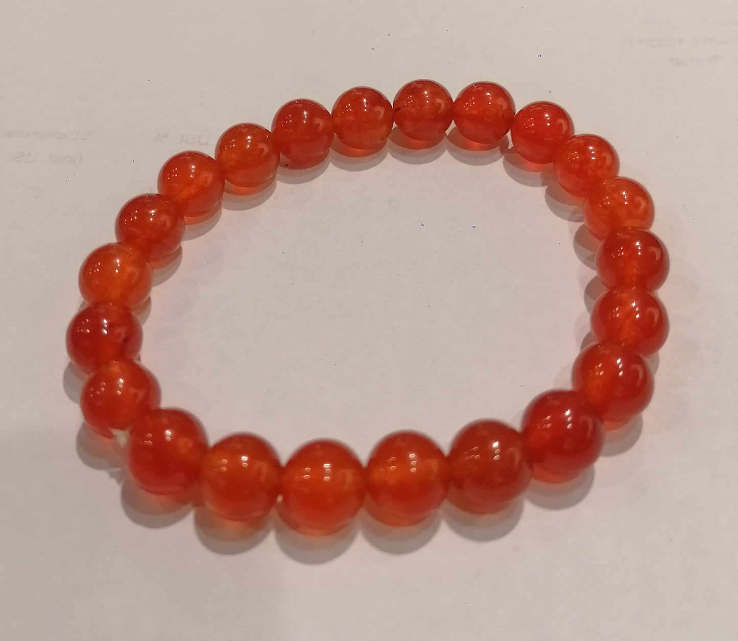 Armband Karneol, 8mm