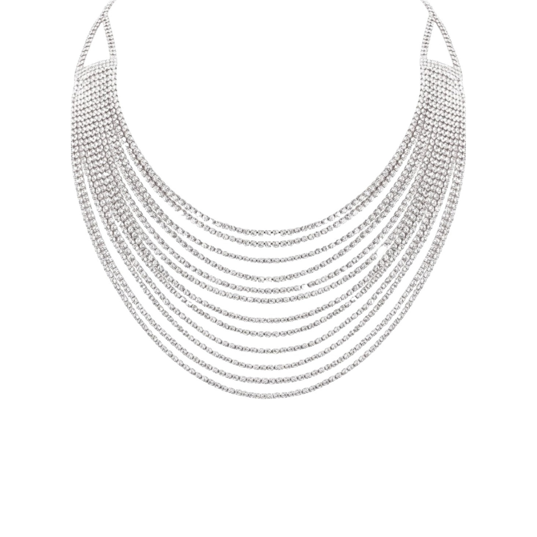 Halskette Modeschmuck Zirkonia