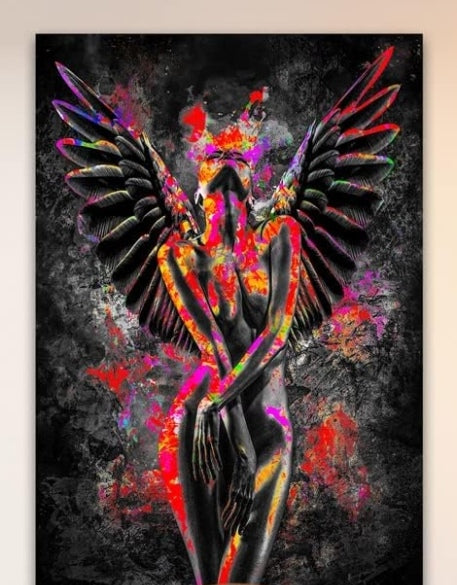 Bild Leinwand Kunstdruck Pop Art Stil 60x40cm