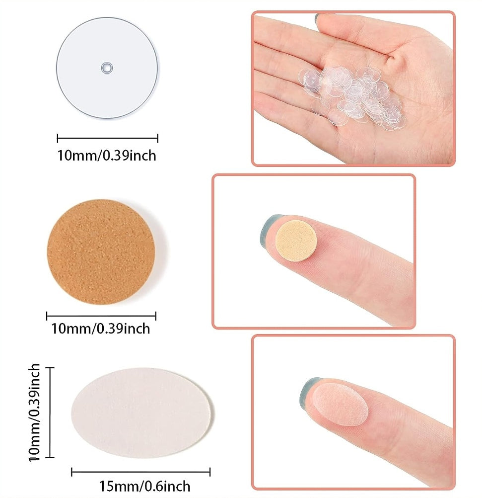 Ohrläppchen Patches Silikon wasserdicht 300 Stück