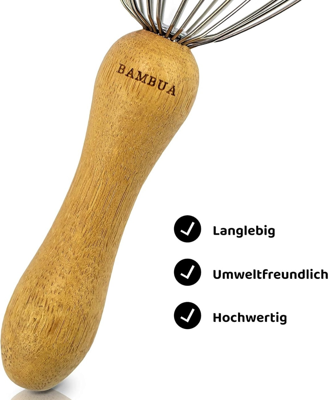 Kopfmassage-Spinne mit Bambusgriff