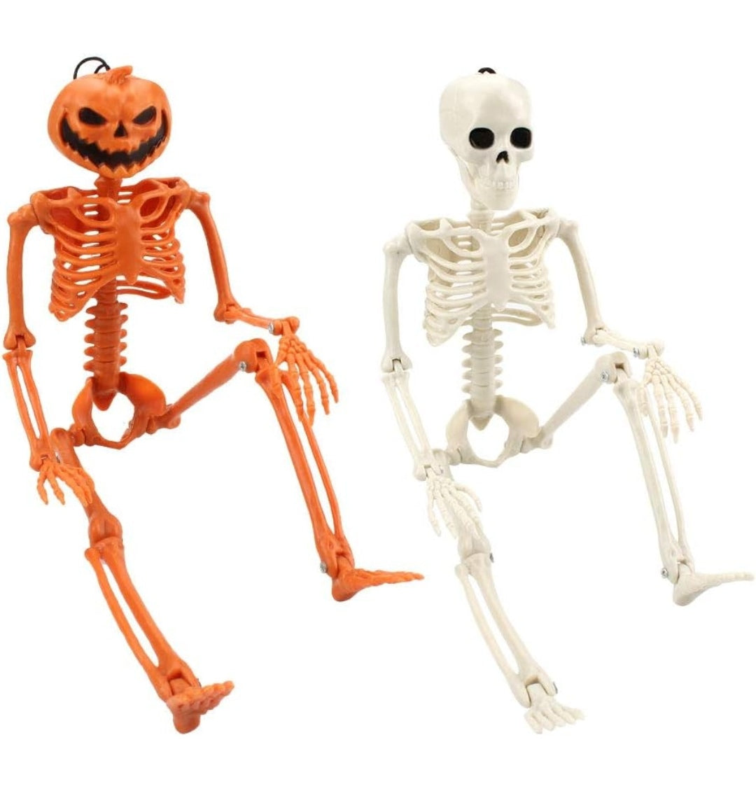 Deko Skelett Halloween, Kunststoff, 40x10cm