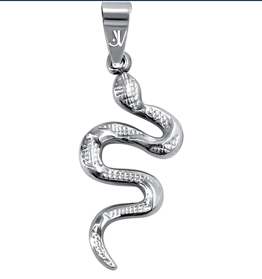Anhänger Schlange, Edelstahl