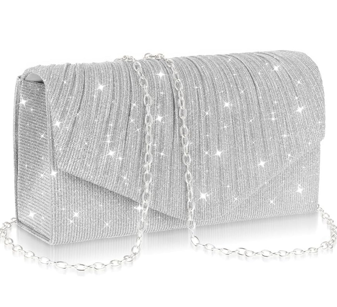 Tasche Abendtasche Glitter