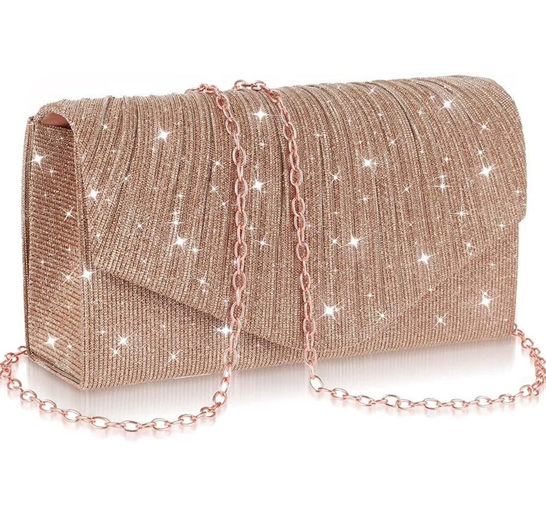 Tasche Abendtasche Glitter