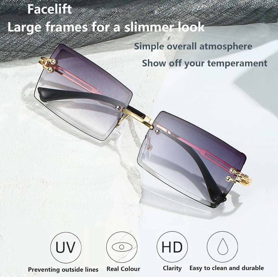 Sonnenbrille eckig