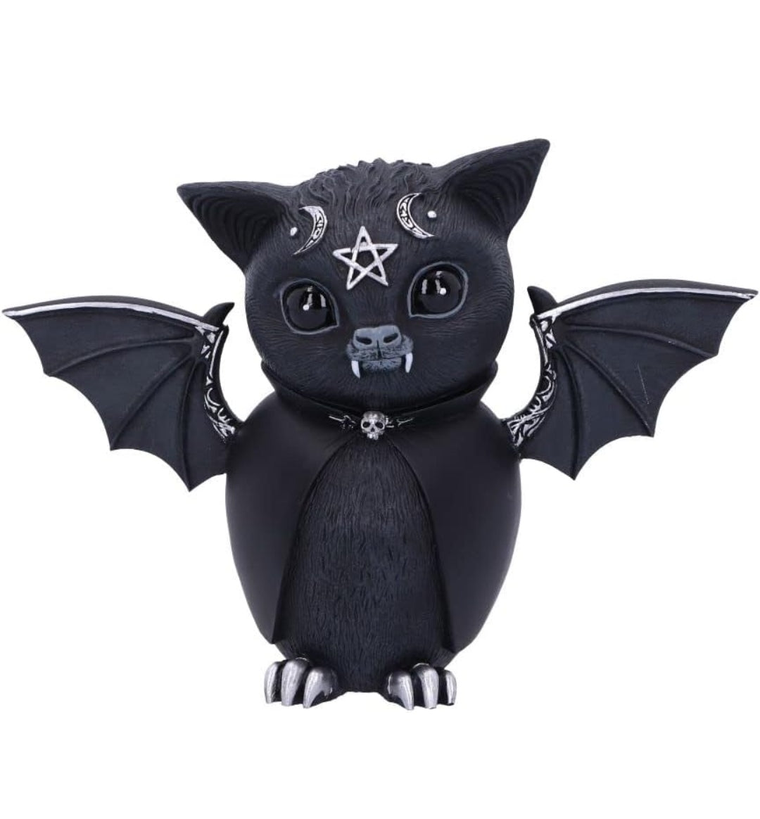 Deko Fledermaus, Kunstharz, 13,5cm