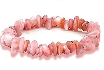Armband Aprikosenachat Splitter