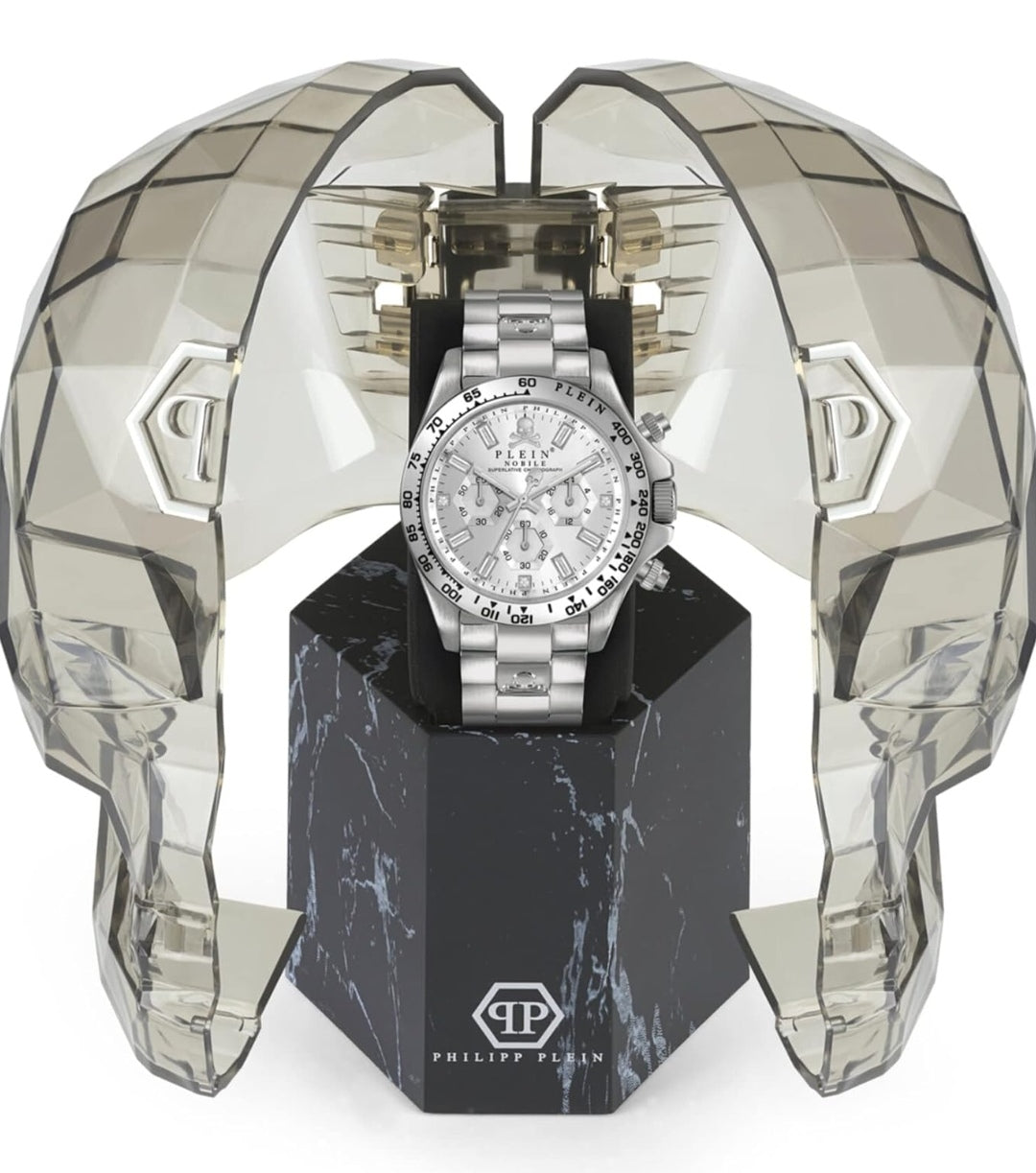 Uhr Philipp Plein Nobile Chronograph Edelstahl