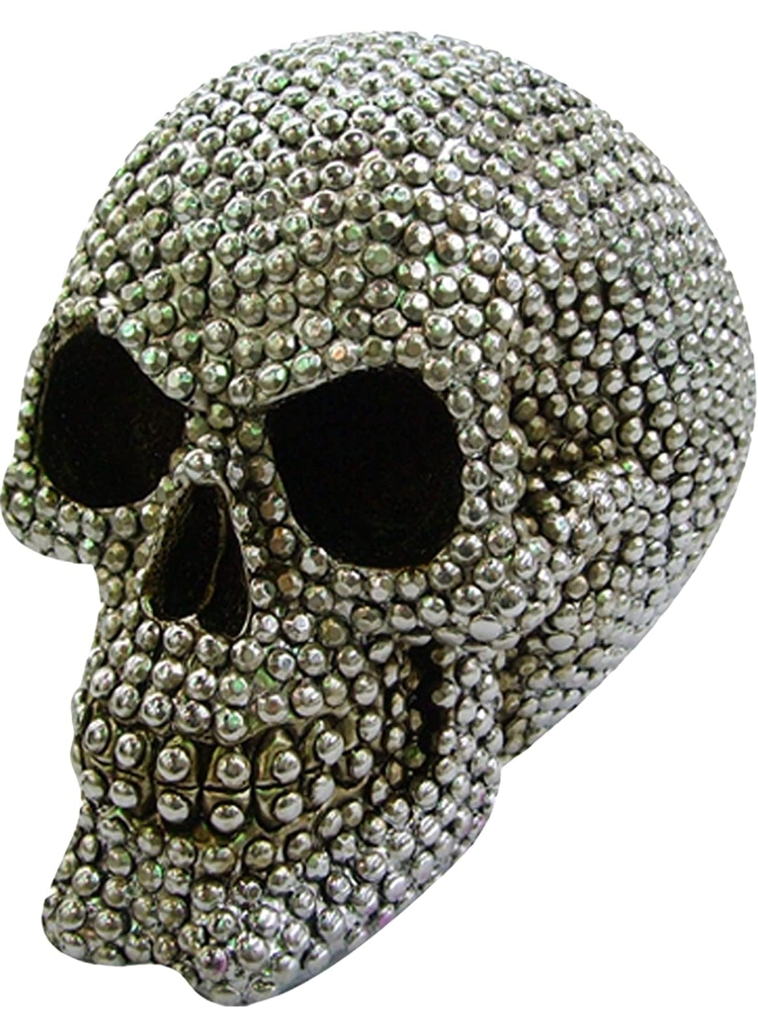 Deko Totenkopf silber