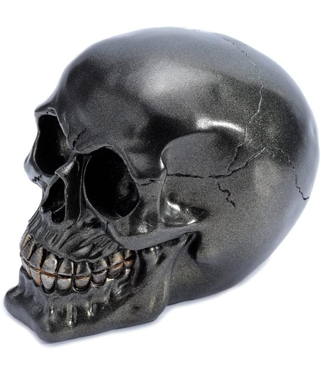 Deko Totenkopf schwarz