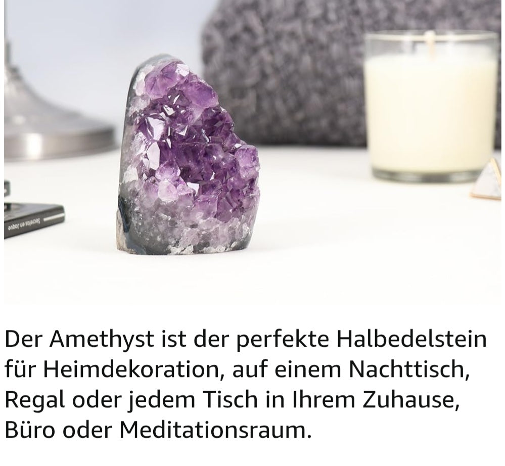 Deko Amethyst Druse aus Uruguay