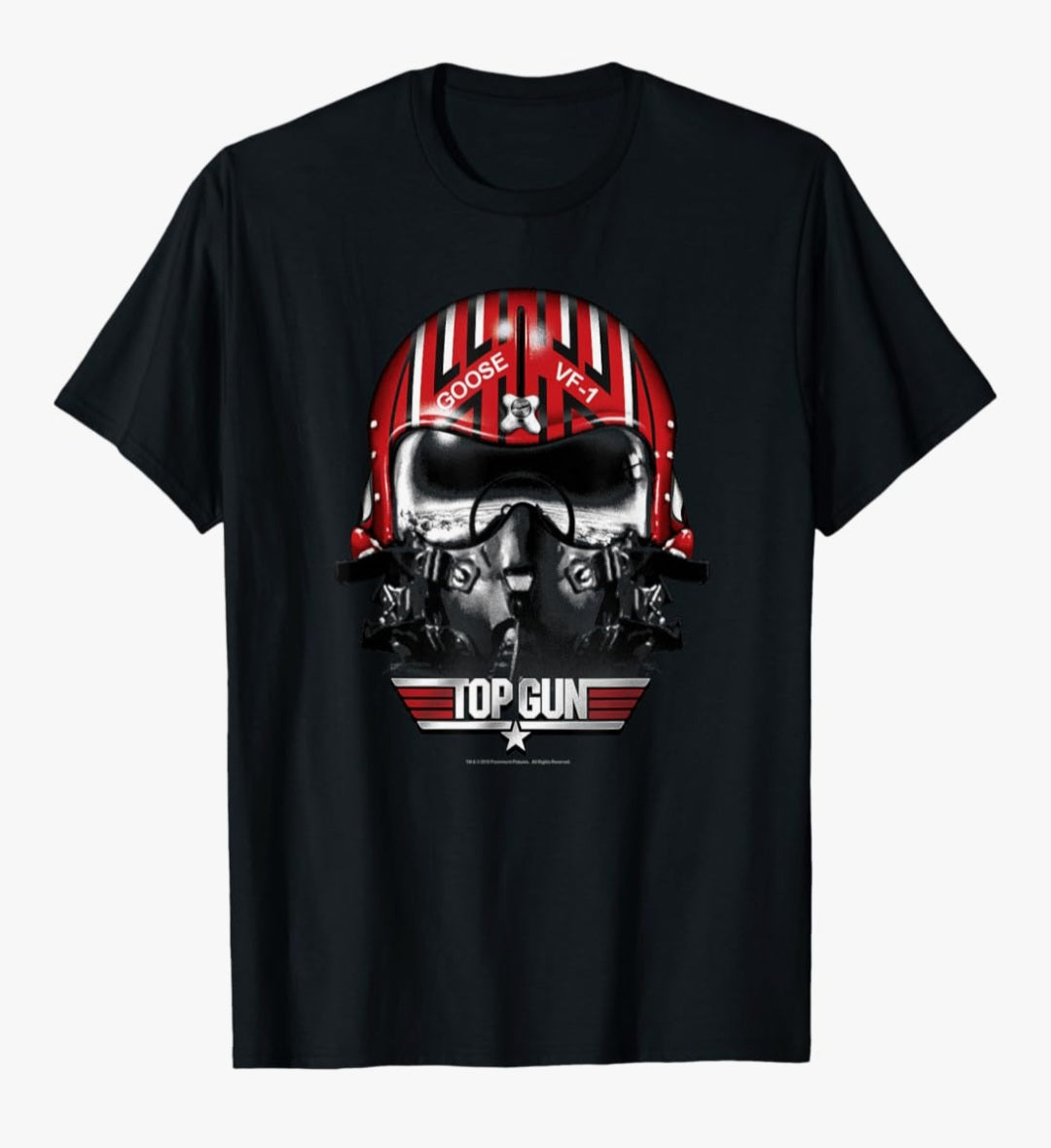 T-Shirt Men, Topf Gun Goose, Baumwolle