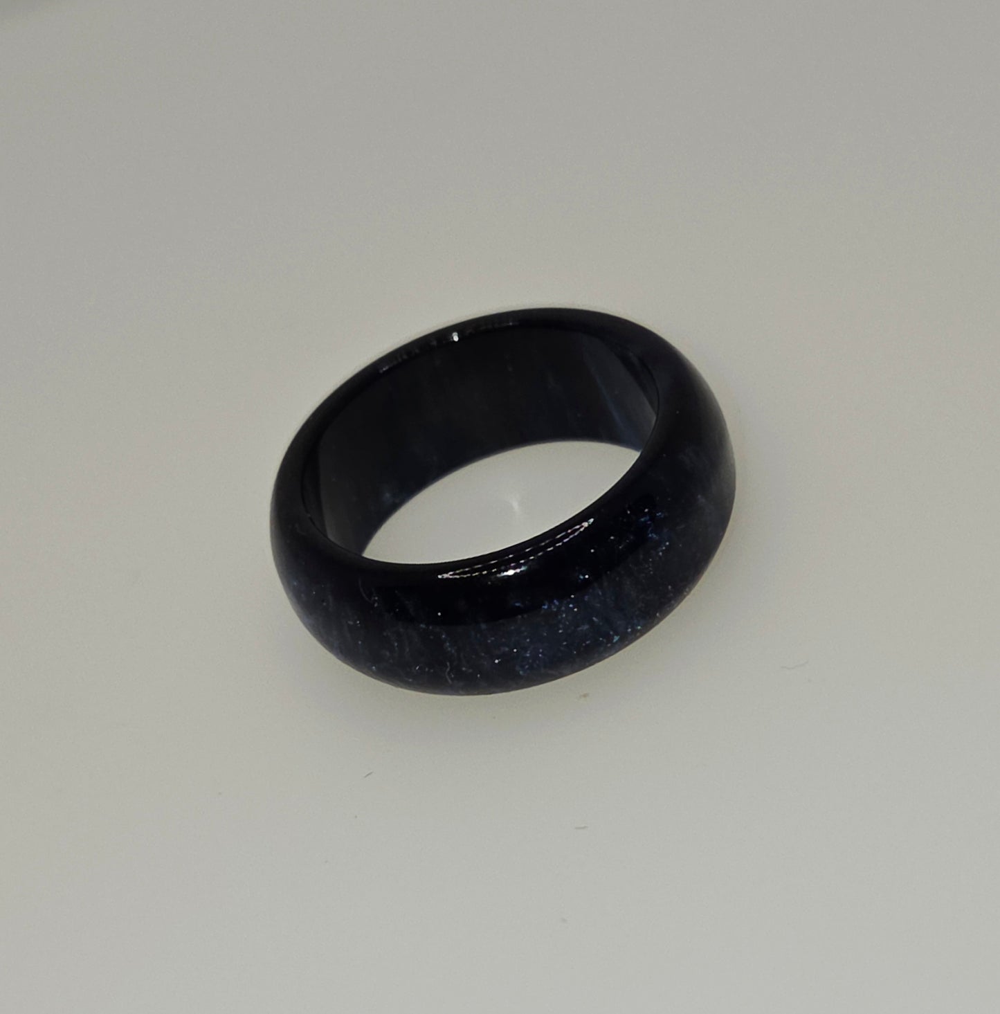 Ring nachtblau, Resin