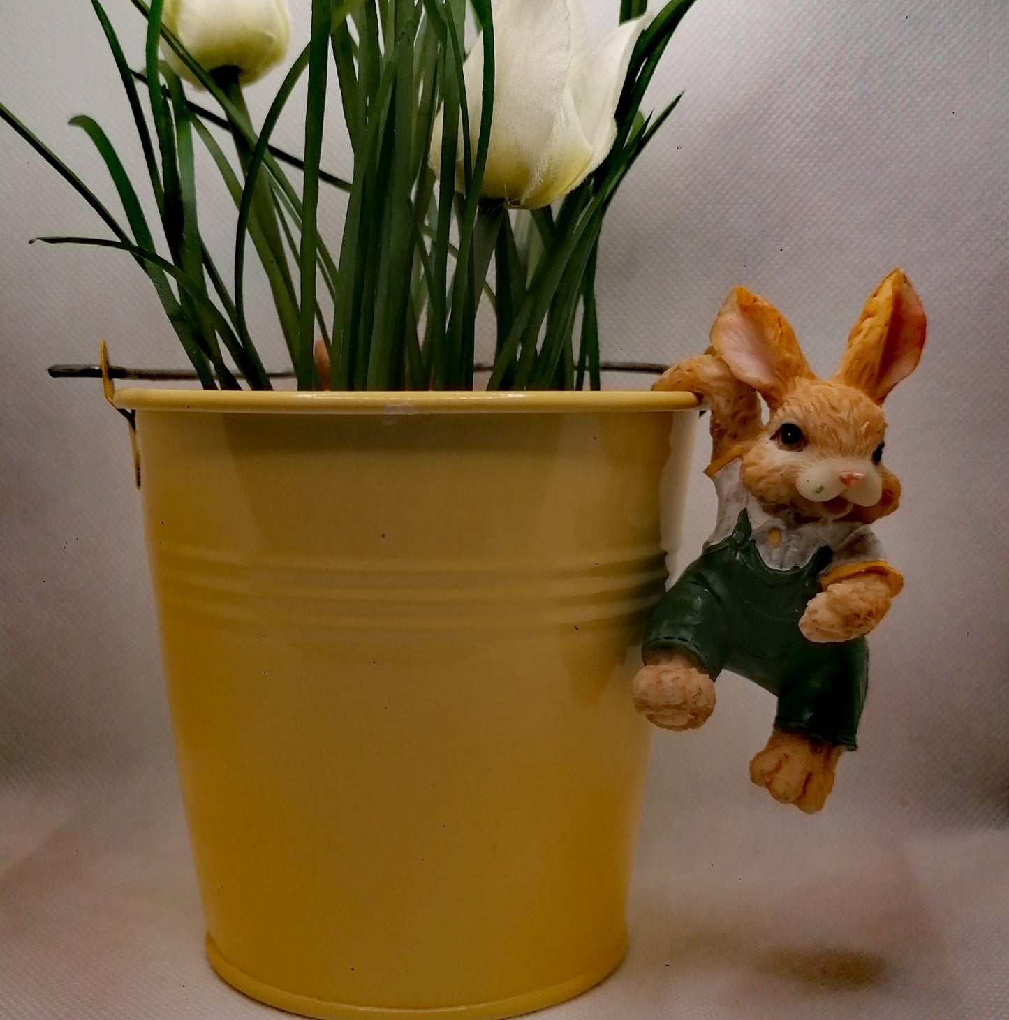 Deko Hase (ohne Blumentopf), Keramik, 9x5cm