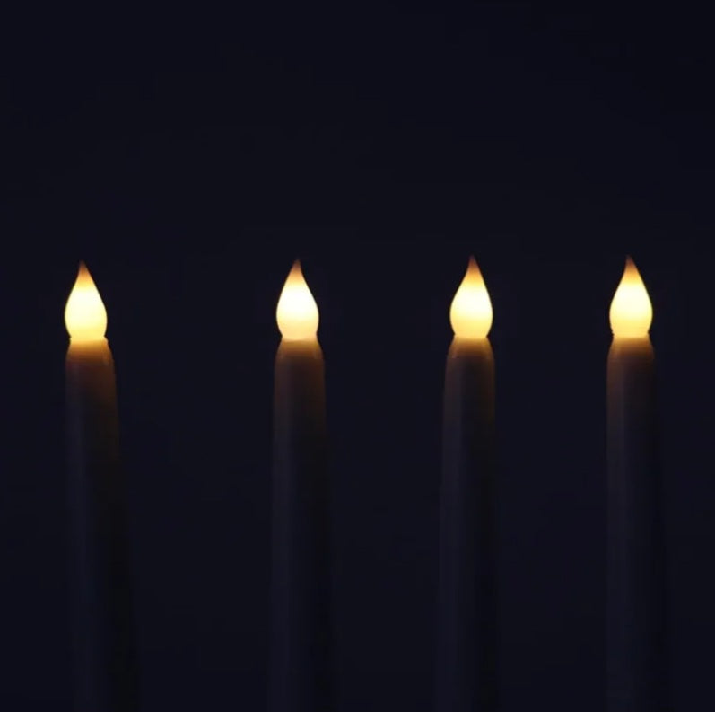 Spitzkerzen LED mit Batterien