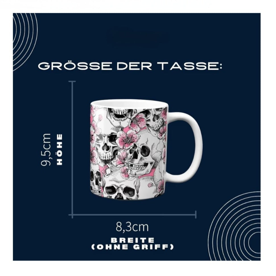 Tasse Totenköpfe