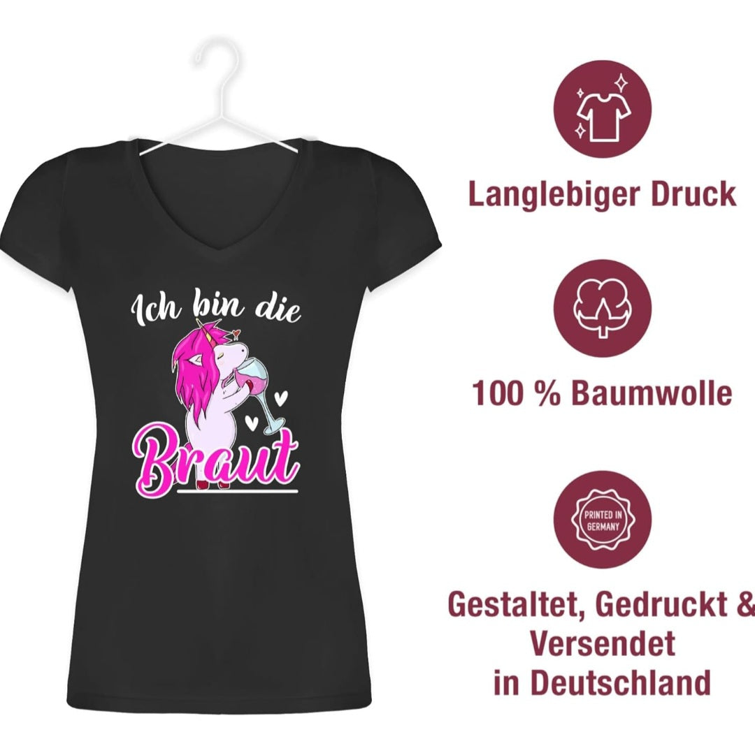 T-Shirt Braut, Baumwolle