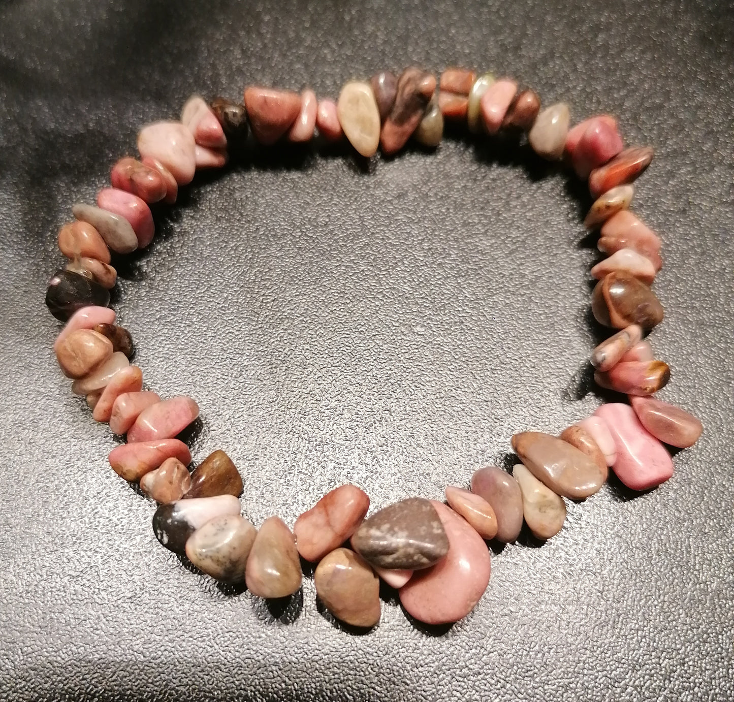 Armband Rhodonit, Splitter