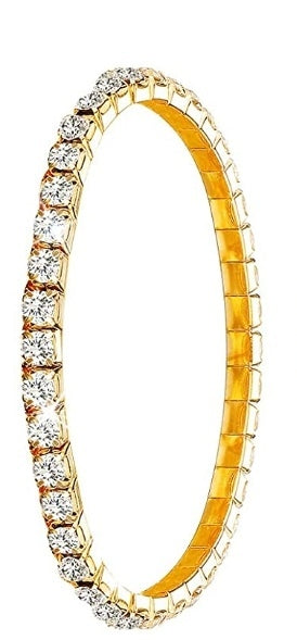 Armband Strass Modeschmuck gold