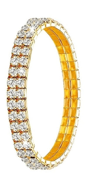 Armband Strass Modeschmuck gold