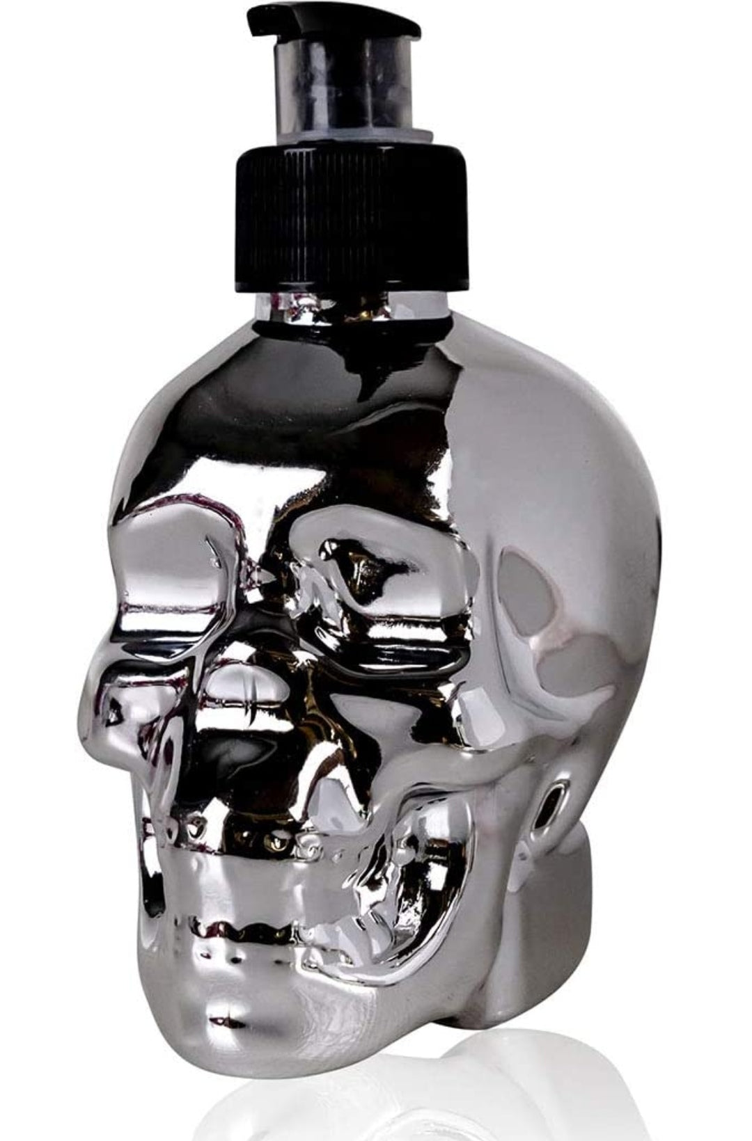 Seifenspender Totenkopf schwarz