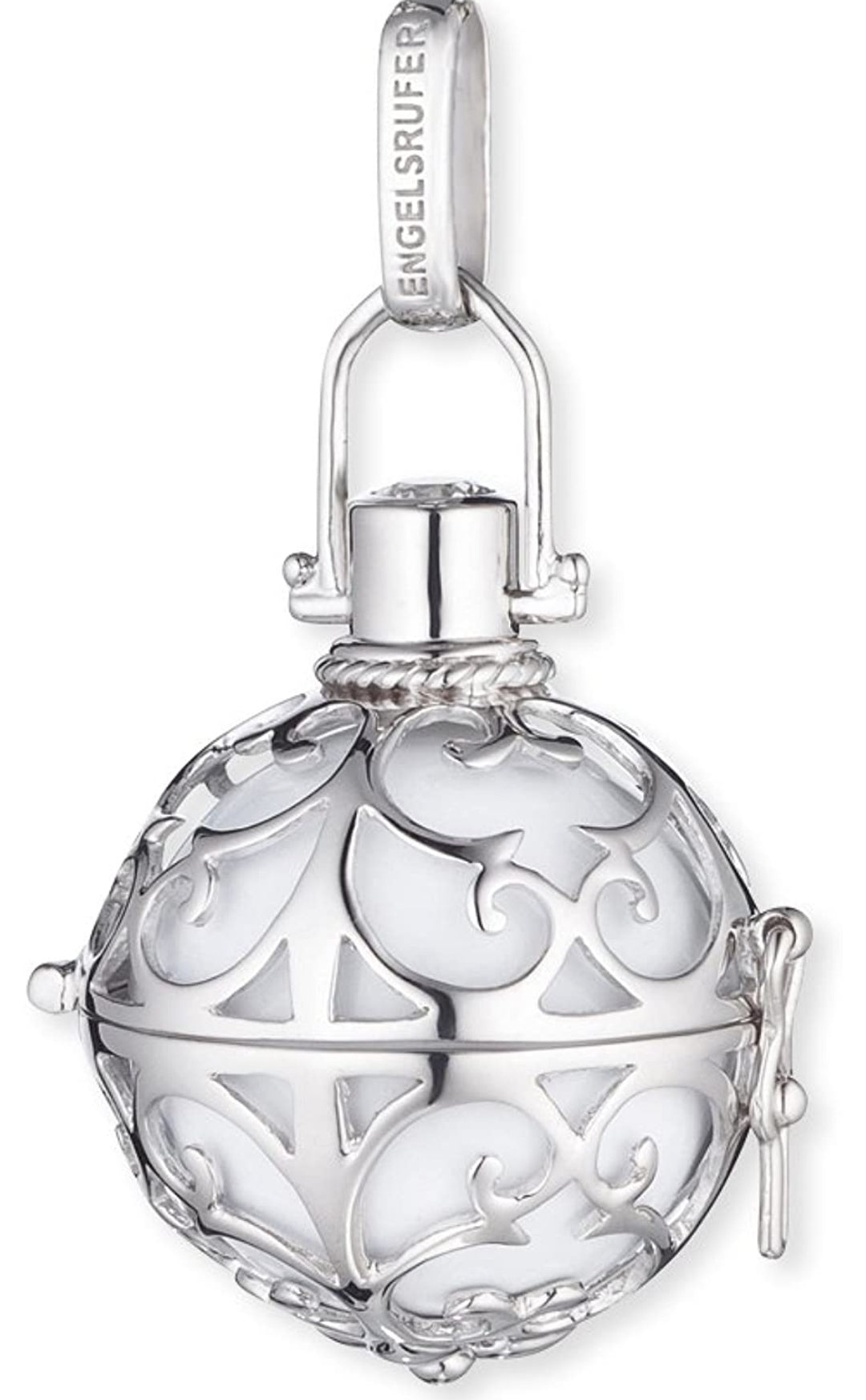 Halskette Engelsrufer Echt Silber rhodiniert