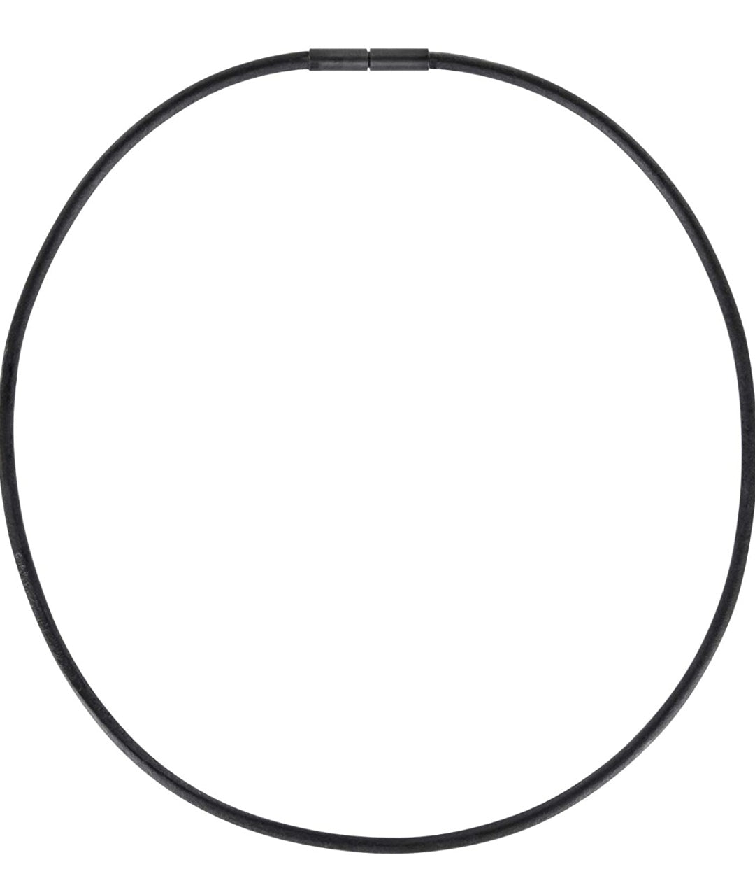 Halskette Echt Leder 60cm/3mm Tunneldrehverschluß Edelstahl