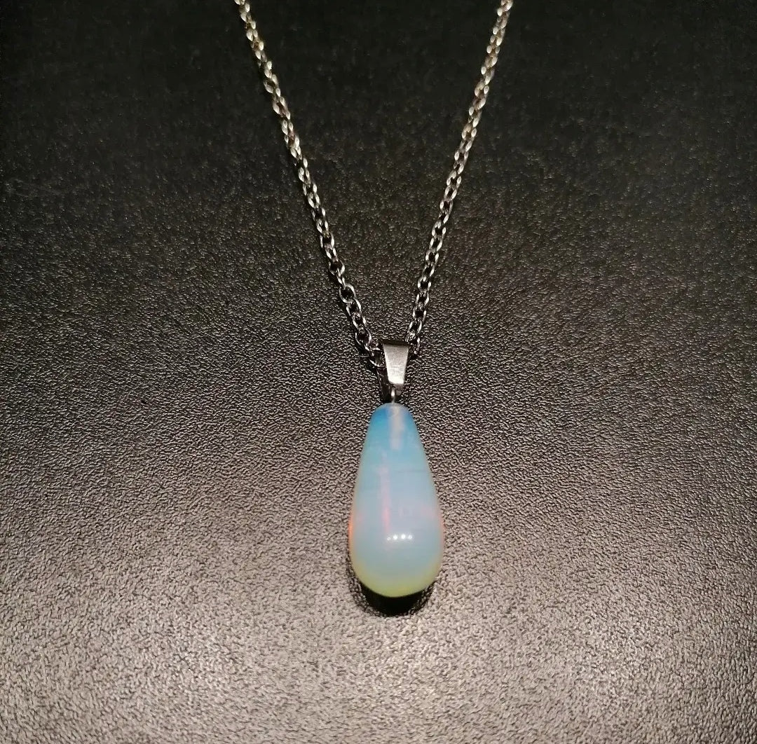 Halskette Opal