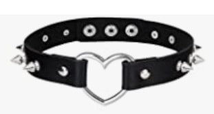 Choker PU-Leder schwarz