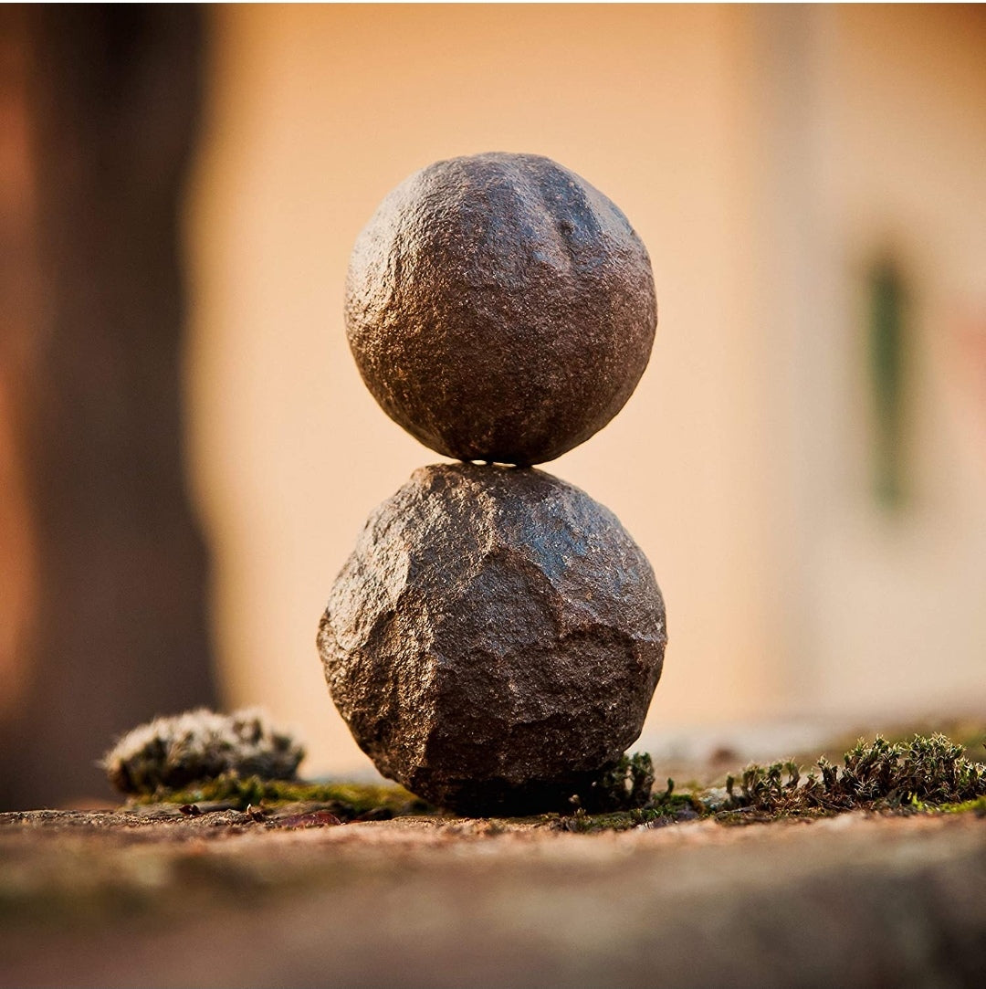 Lebende Steine, Original Moqui Marbles mit Echtheitszertifikat, Größe 22-28mm