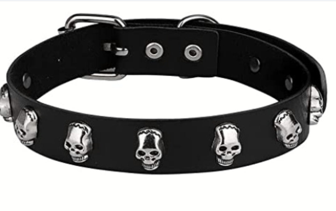 Choker PU-Leder schwarz