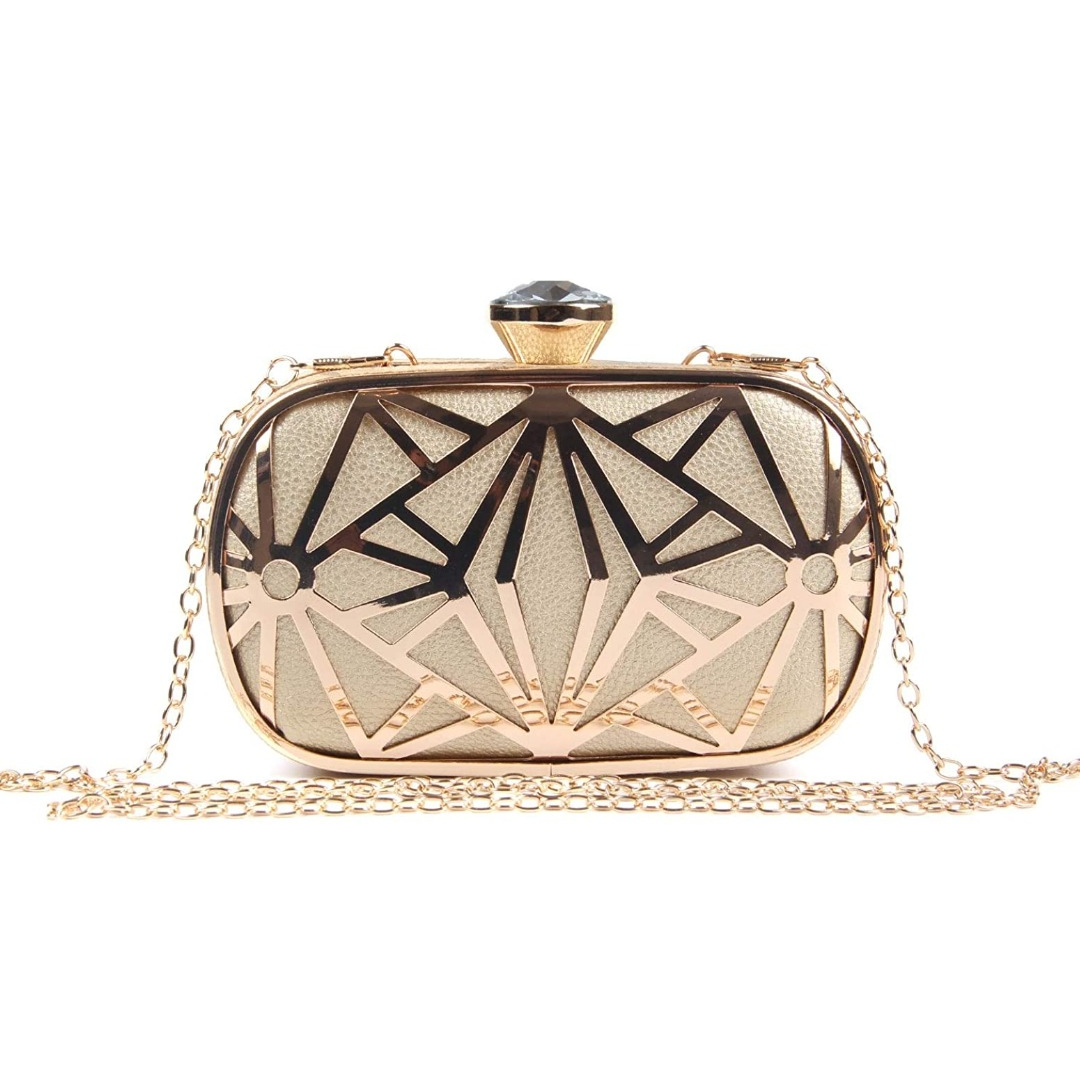 Tasche Abendtasche gold