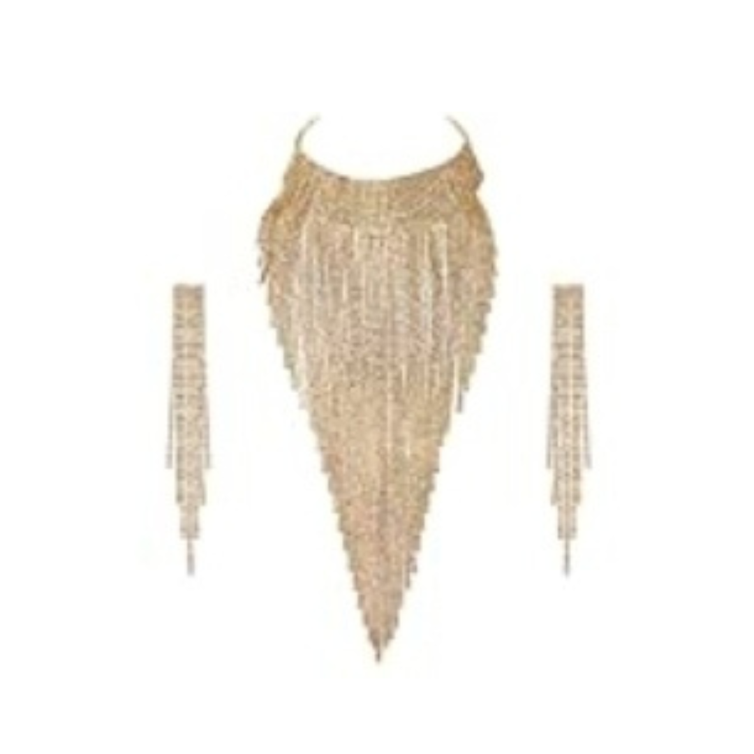 Halskette Strass, Modeschmuck