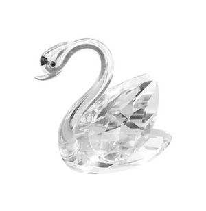 Glasfigur Schwan, 50x50x30mm