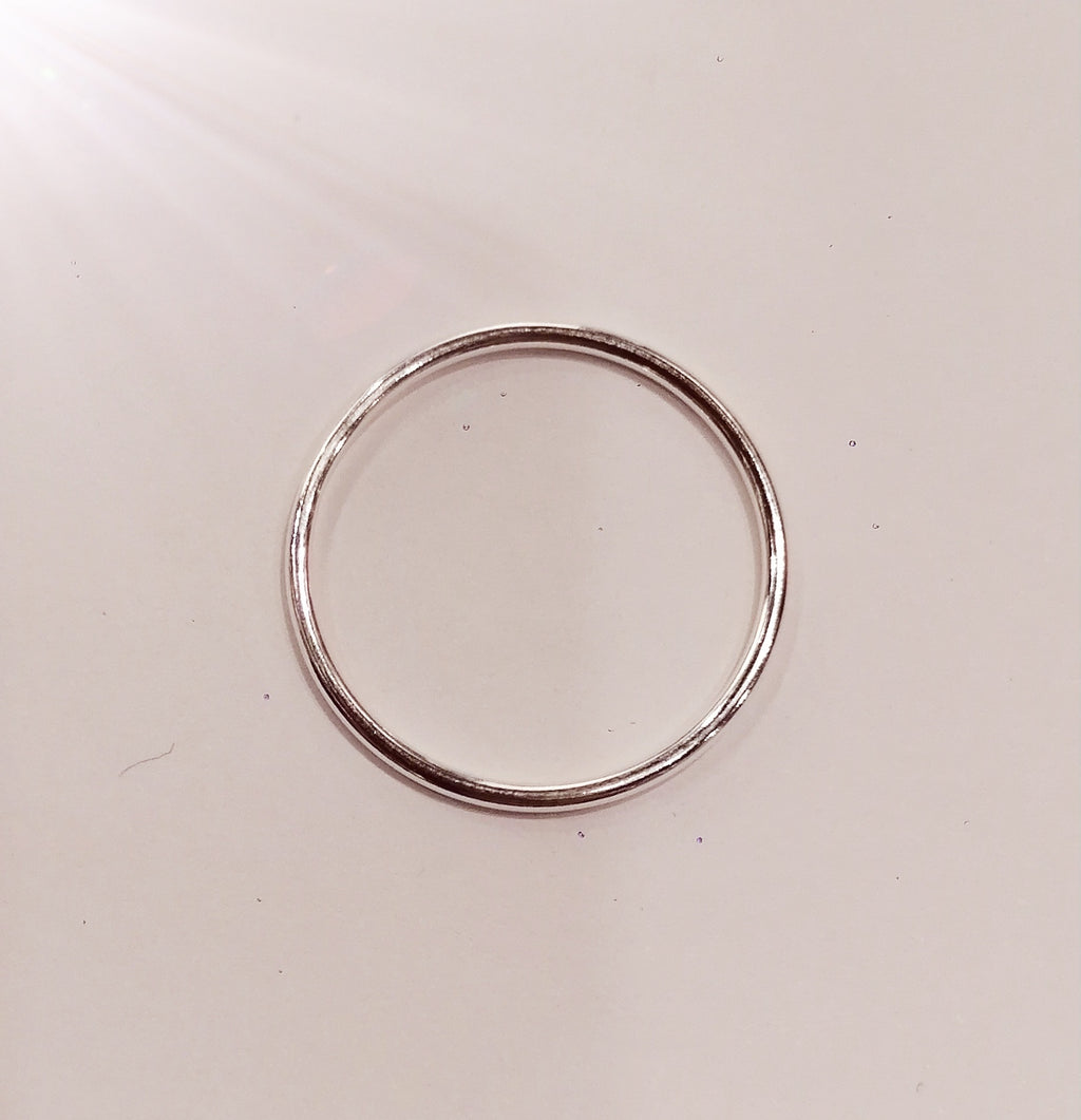 Ring Echt Silber, 1,2mm