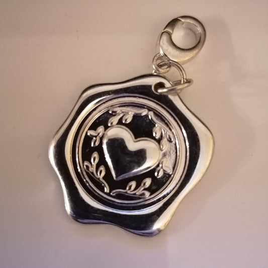 Schlüsselanhänger Metall, silber