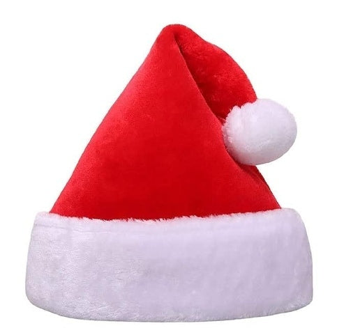 Weihnachtsmütze rot/weiß