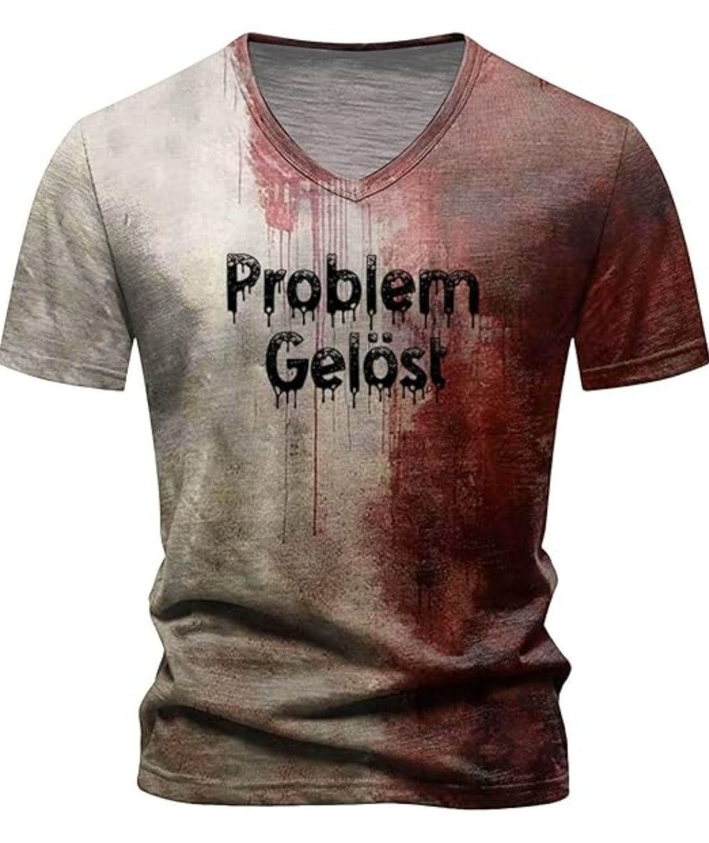 T-Shirt Men, Problem gelöst, Baumwolle