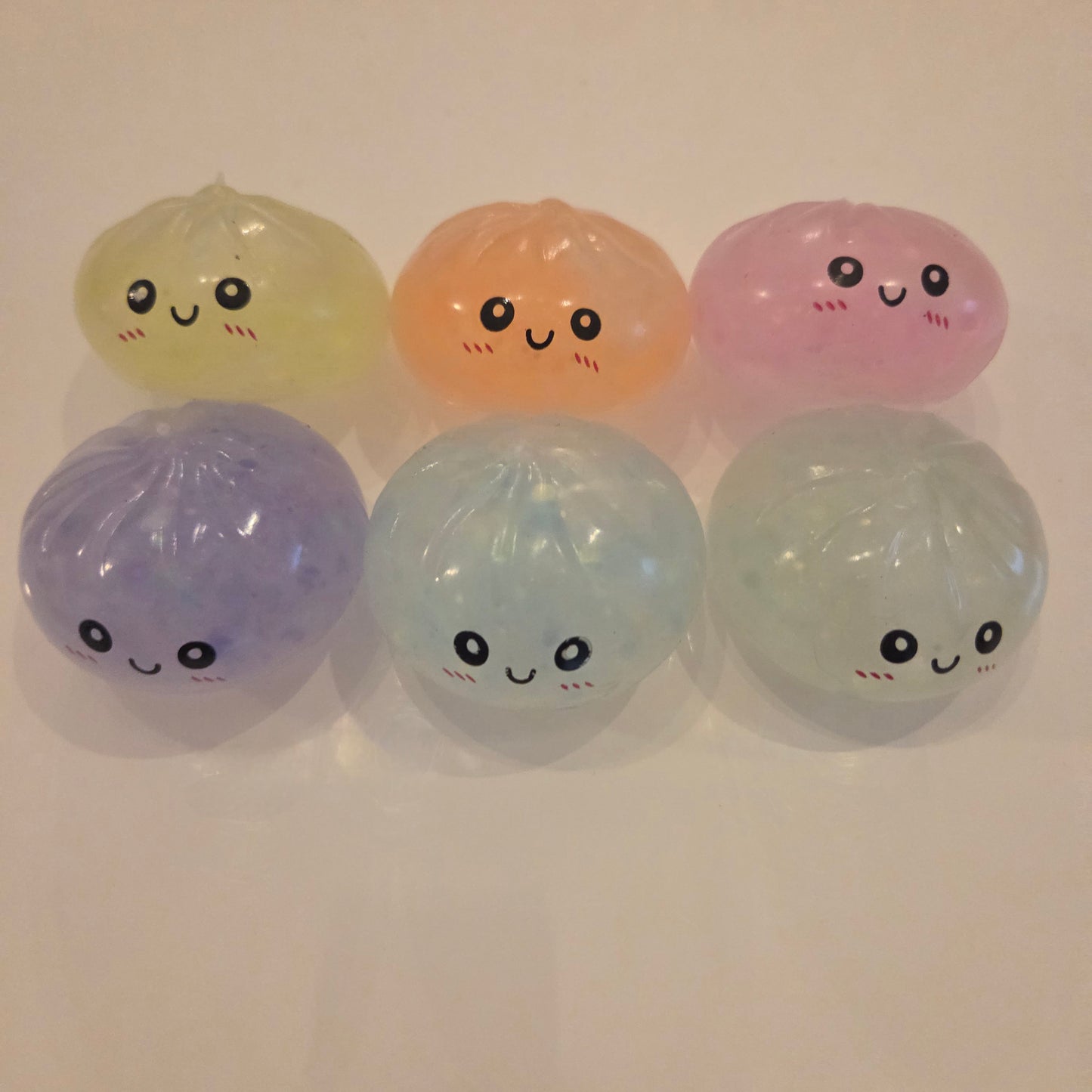 Squishy Anti-Stress-Ball Baozi, nachtleuchtend