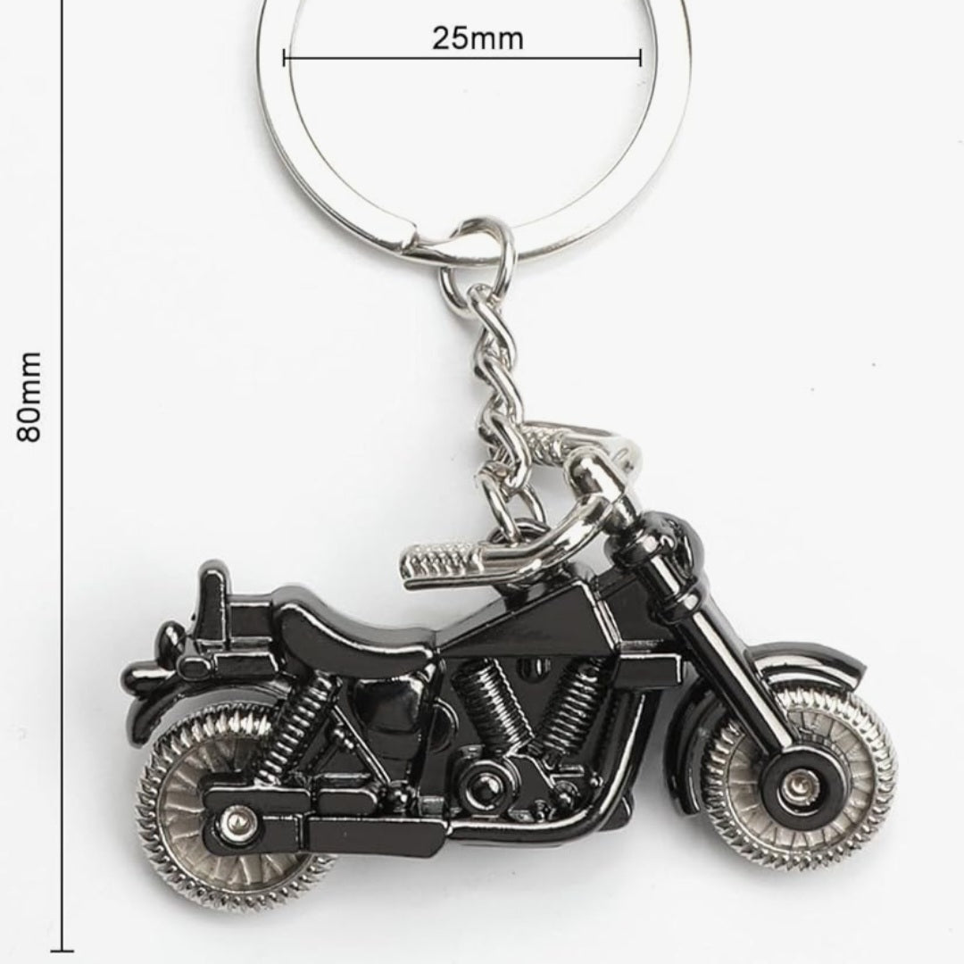 Schlüsselanhänger Motorrad, Edelstahl