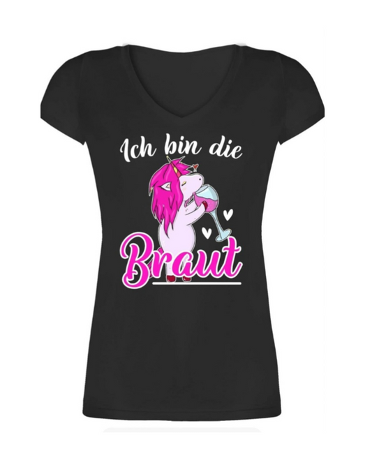 T-Shirt Braut, Baumwolle