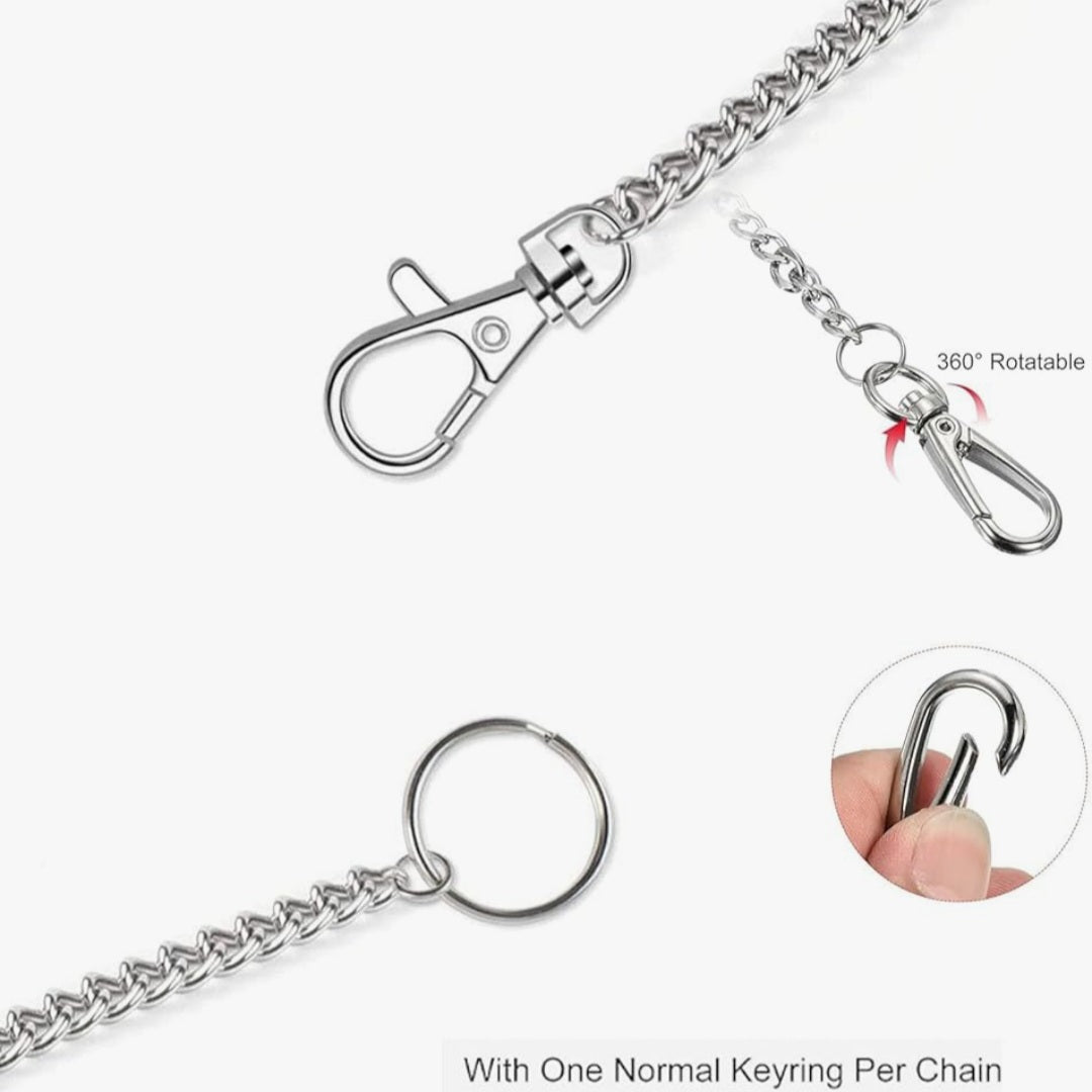 Schlüsselkette mit Karabiner