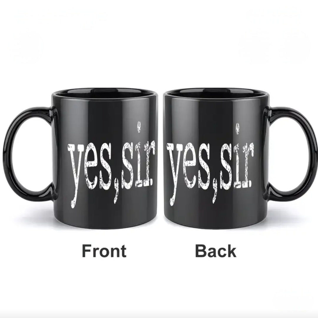 Tasse 'yes, sir'