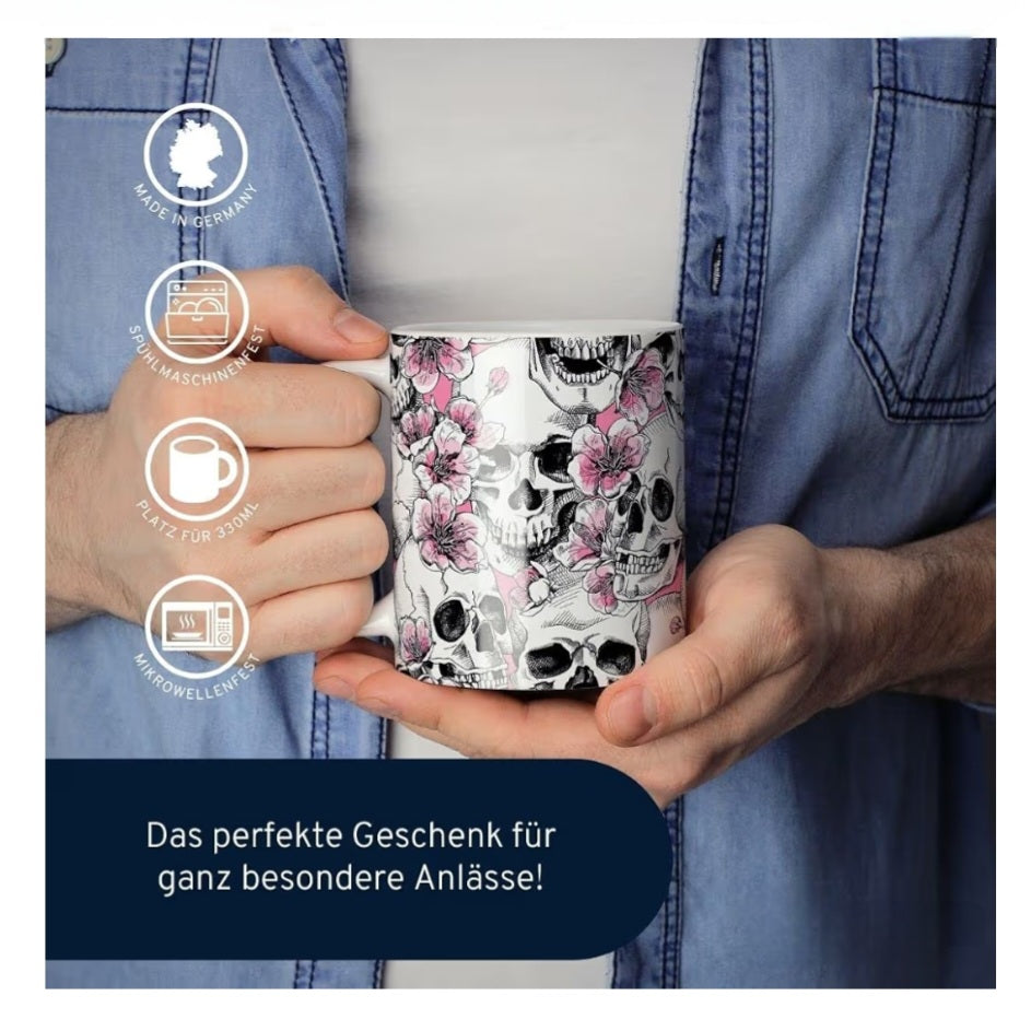 Tasse Totenköpfe