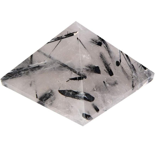 Pyramide Turmalinquarz, 3x3x1cm