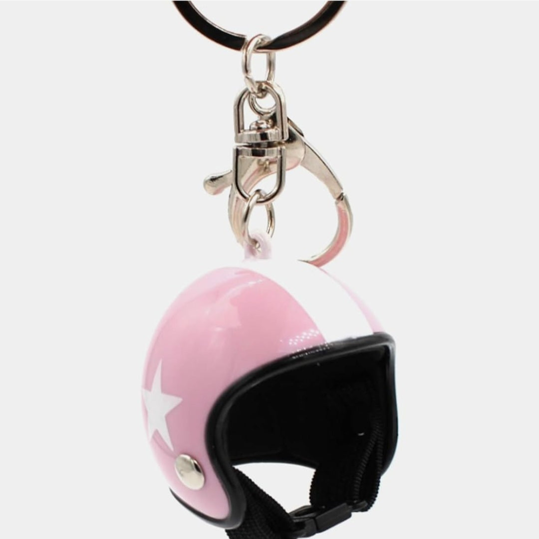 Schlüsselanhänger Roller Helm, Kunststoff