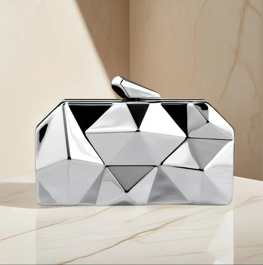 Tasche Abendtasche Metall