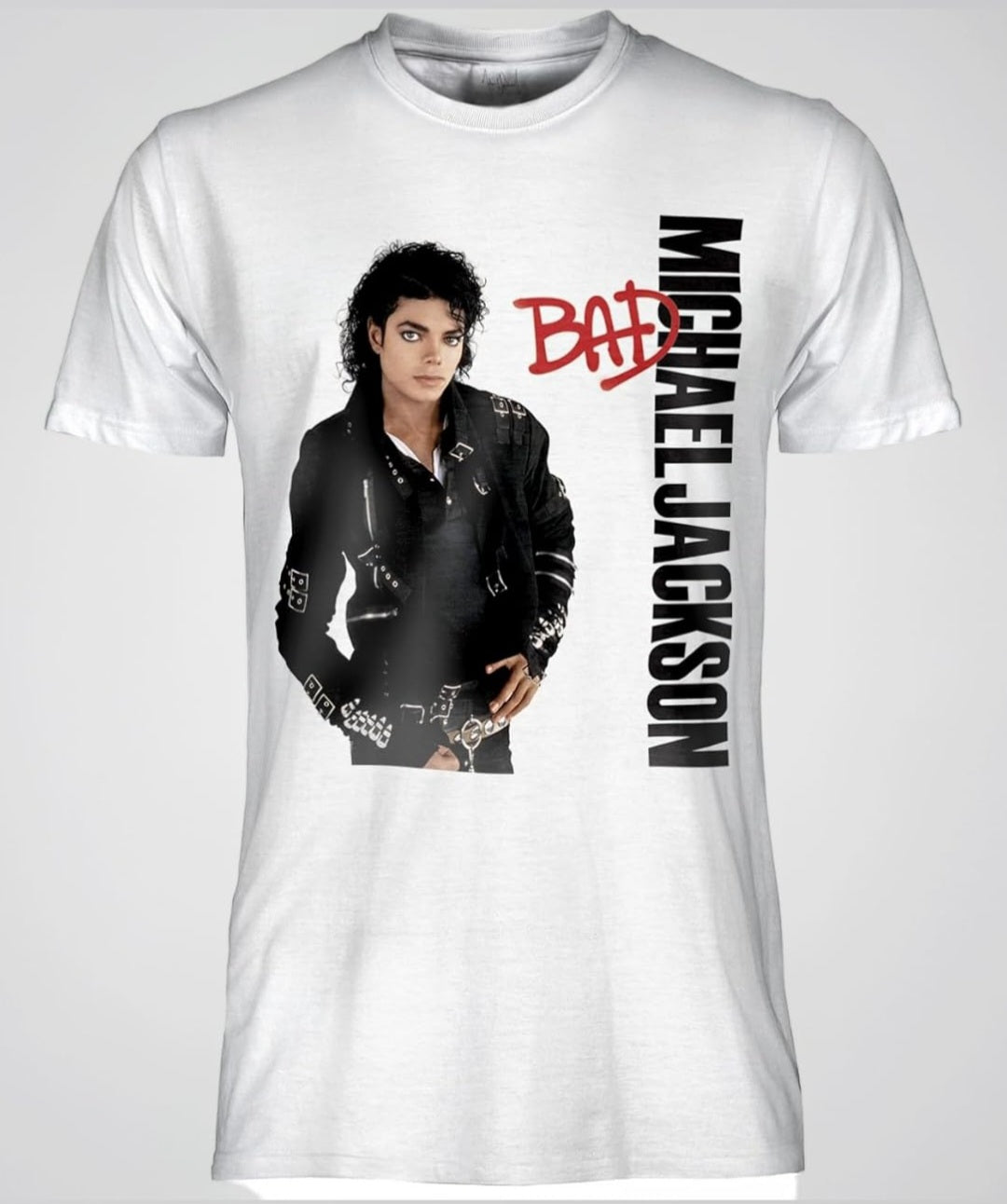 T-Shirt Michael Jackson BAD, Baumwolle